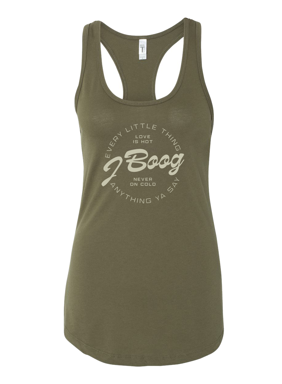Women's Every Little Thing Tank (Military Green)