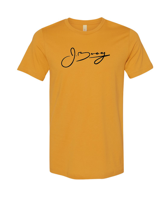 Signature Logo Tee (Mustard)