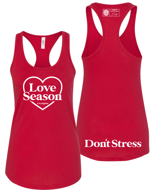 Women's Love Season Tank (Red)