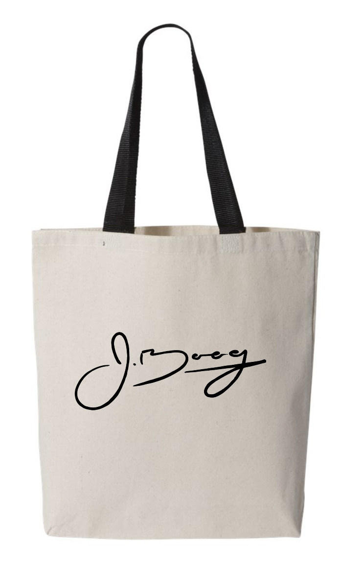 Signature Canvas Tote Bag (Natural)