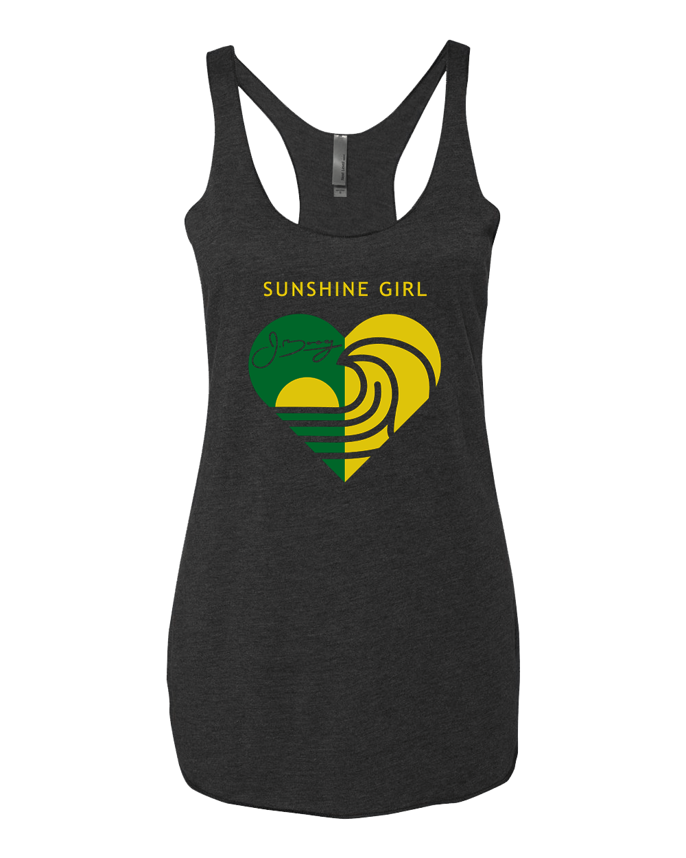 Women's Sunshine Girl Tank (Black)