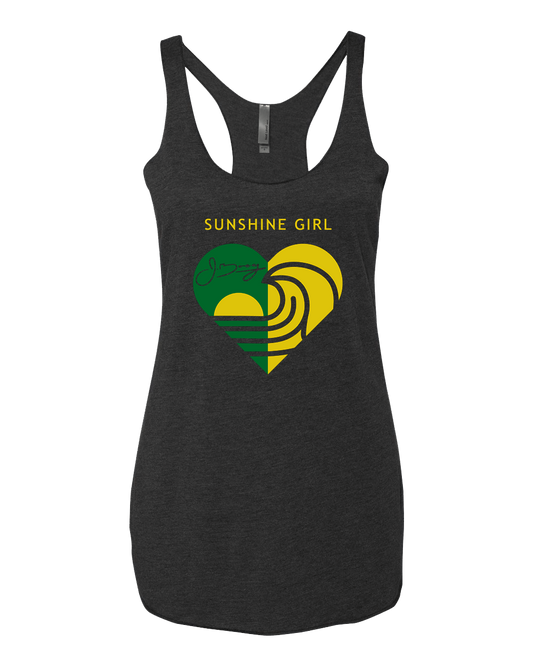 Women's Sunshine Girl Tank (Black)