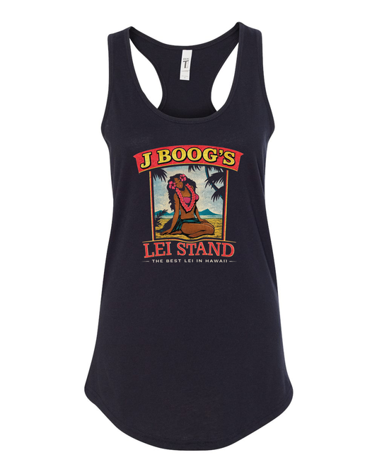 Women's Lei Stand Tank (Black)