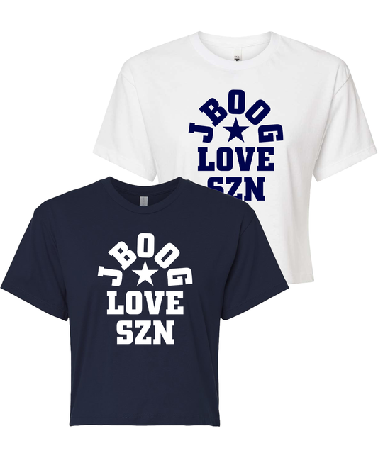 Love Szn Crop Tee