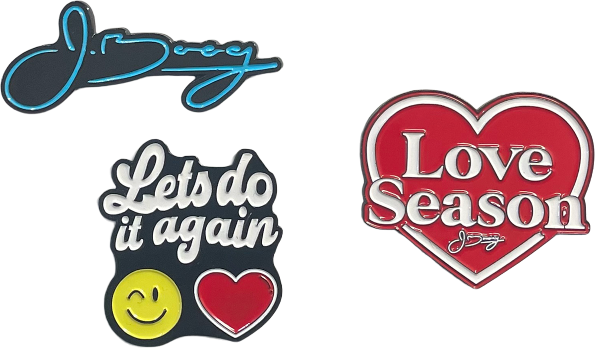 Let’s Do It Again Emoji 3-Pin Pack