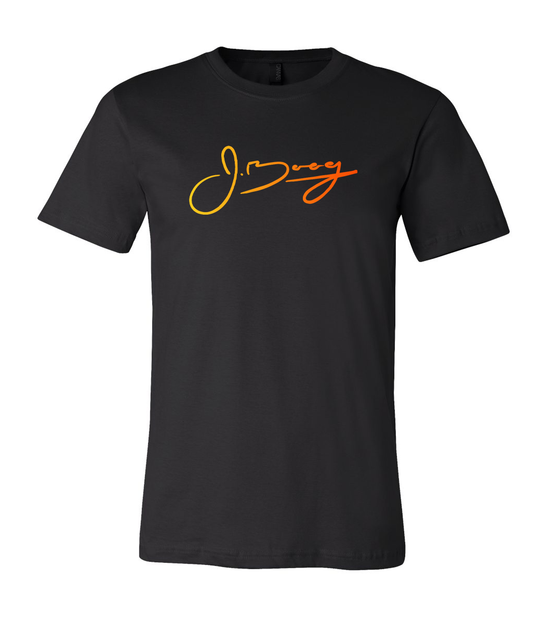 Signature Logo Tee (Black w/ Gradient Logo)