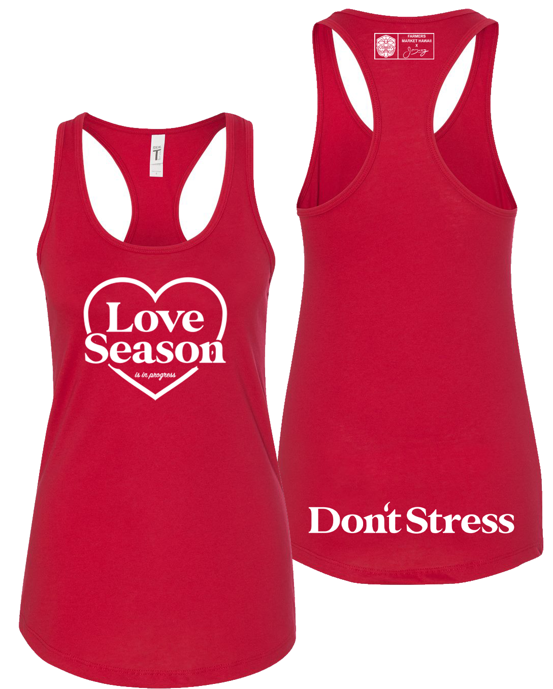 Women's Love Season Tank (Red)