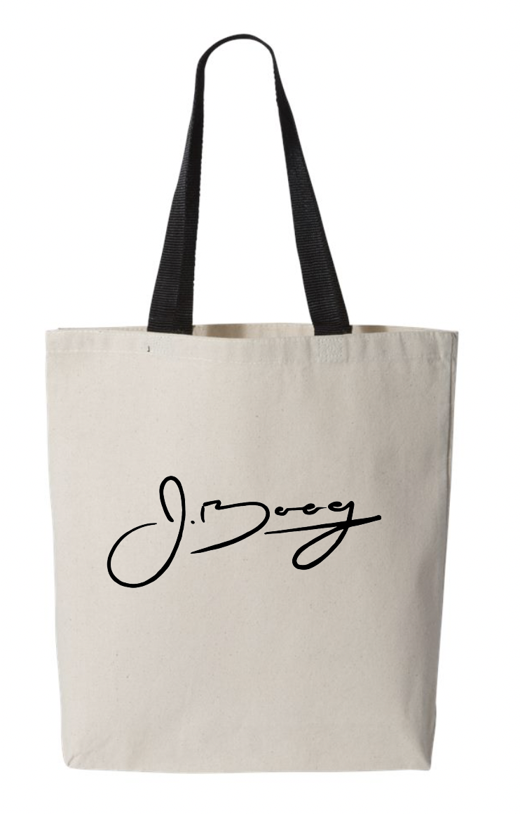 Signature Canvas Tote Bag